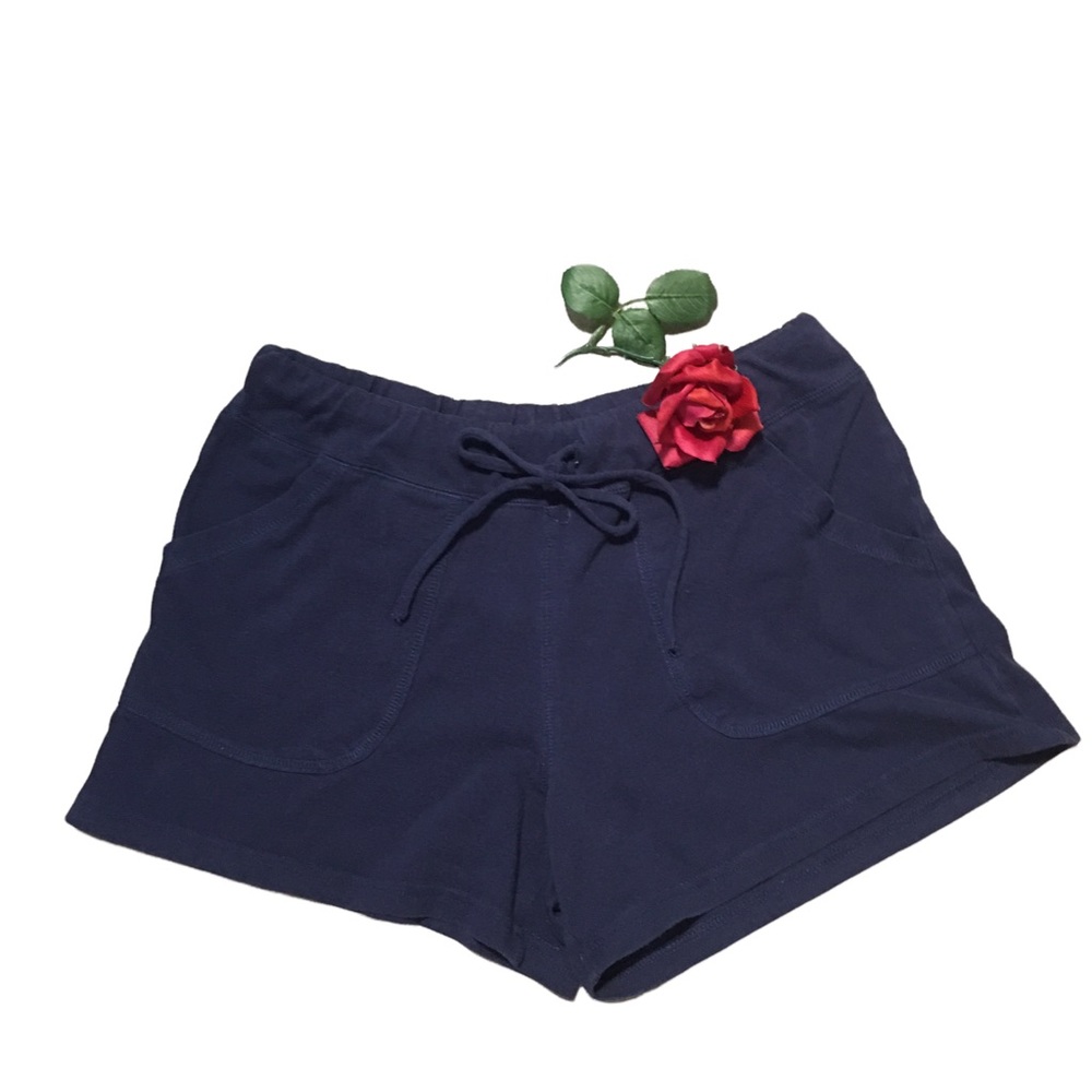 Shorts Mix & Co Navy Blue Cotton blend Med. EUC
